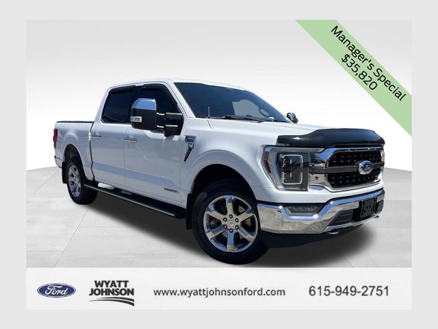 Oxford White 2021 Ford F-150 Pickup Truck Four-Wheel Drive Automatic