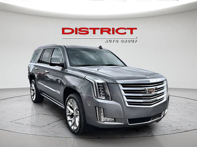 Gray (Satin Steel Metallic) 2018 Cadillac Escalade SUV / Crossover Four-Wheel Drive