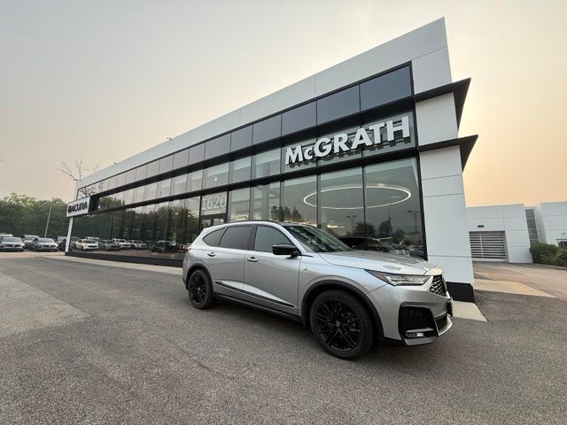 Lunar Silver Metallic 2025 Acura MDX SUV / Crossover All-Wheel Drive Automatic