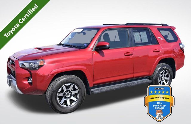 Barcelona Red Metallic 2024 Toyota 4Runner TRD Off-Road 4WD SUV / Crossover Four-Wheel Drive 5-Speed Automatic