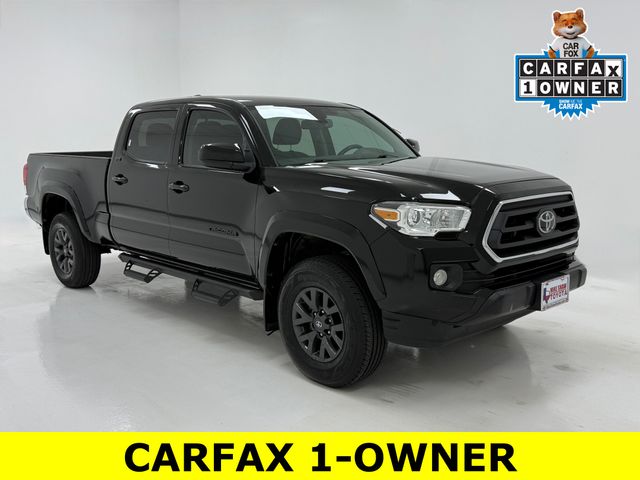 Black 2023 Toyota Tacoma SR5 V6 Double Cab LB RWD Pickup Truck 4X2 6-Speed Automatic