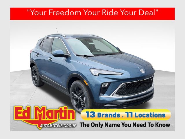 Ocean Blue Metallic 2026 Buick Encore GX SUV / Crossover Front-Wheel Drive Continuously Variable Transmission