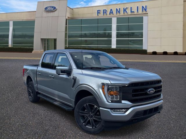 Iconic Silver Metallic 2022 Ford F-150 Pickup Truck Four-Wheel Drive Automatic