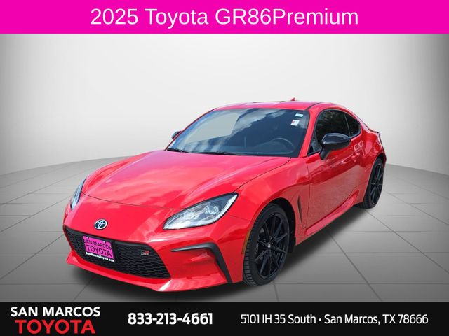 Track BRed 2025 Toyota GR86 Coupe Rear-Wheel Drive 6-Speed Automatic