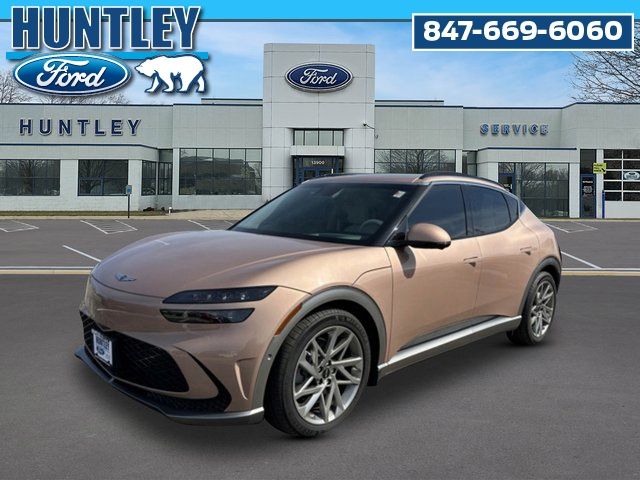 Red (Atacama Copper) 2023 Genesis GV60 Advanced AWD SUV / Crossover All-Wheel Drive 1-Speed Automatic