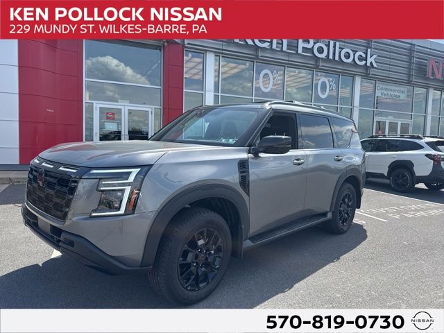 Gun Metallic Super Black 2026 Nissan Armada PRO-4X 4WD SUV / Crossover Four-Wheel Drive 9-Speed Automatic