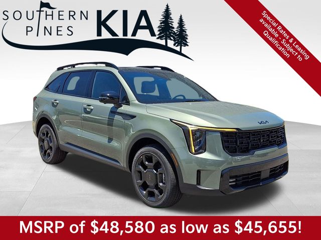 Jungle Green 2026 Kia Sorento SUV / Crossover All-Wheel Drive 8-Speed Dual Clutch