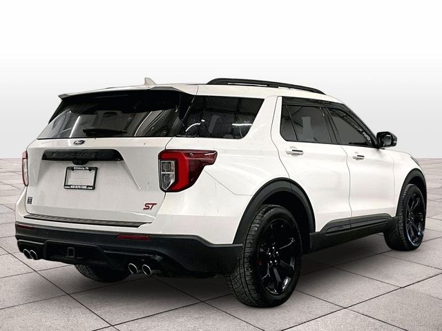 2022 Ford Explorer ST White at Bob Ruth Ford