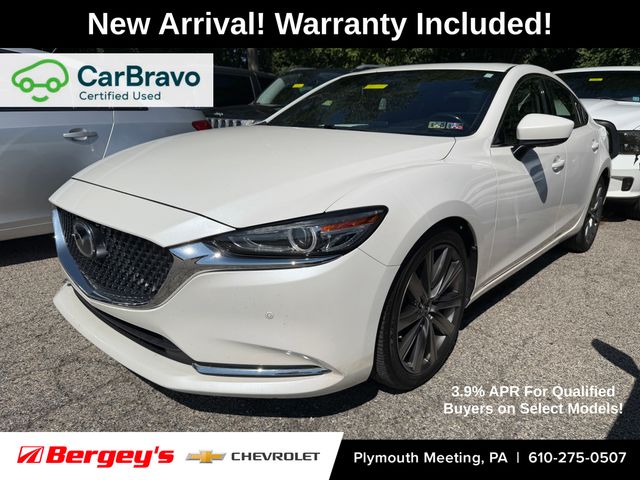 Snowflake White Pearl Mica 2018 Mazda MAZDA6 Sedan Front-Wheel Drive 6-Speed Automatic