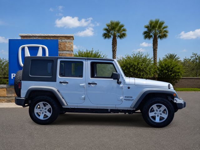 Used 2013 Bright White Clearcoat Jeep Unlimited Sport image 6