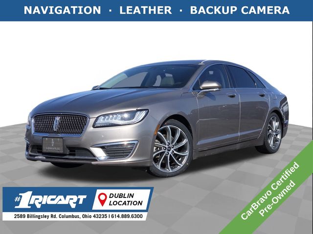 Mocha 2019 Lincoln MKZ Hybrid Reserve I FWD Sedan Front-Wheel Drive Continuously Variable Transmission