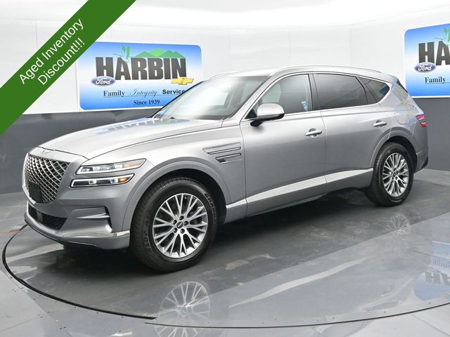 Silver 2024 Genesis GV80 SUV / Crossover All-Wheel Drive 8-Speed Automatic