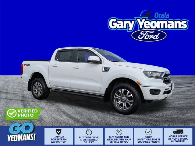 Oxford White 2020 Ford Ranger Lariat SuperCrew RWD Pickup Truck 4X2 Automatic