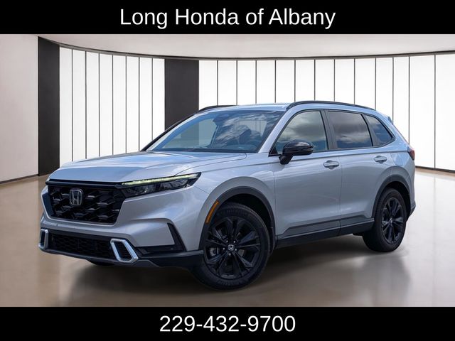 Solar Silver Metallic 2026 Honda CR-V Hybrid Sport Touring AWD SUV / Crossover All-Wheel Drive Continuously Variable Transmission