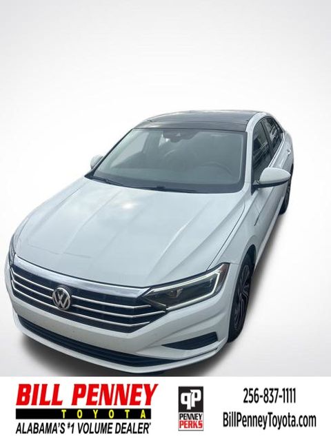 White 2021 Volkswagen Jetta SEL FWD Sedan Front-Wheel Drive 8-Speed Automatic