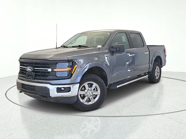 Gray Metallic 2025 Ford F-150 Pickup Truck Four-Wheel Drive Automatic