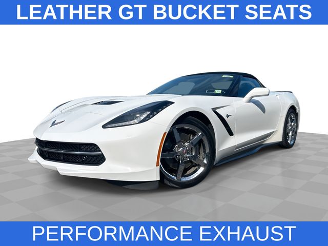 Arctic White 2014 Chevrolet Corvette Convertible Rear-Wheel Drive 6-Speed Automatic