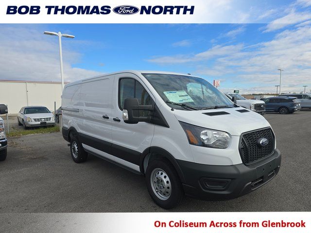 Oxford White 2025 Ford Transit Cargo Van All-Wheel Drive