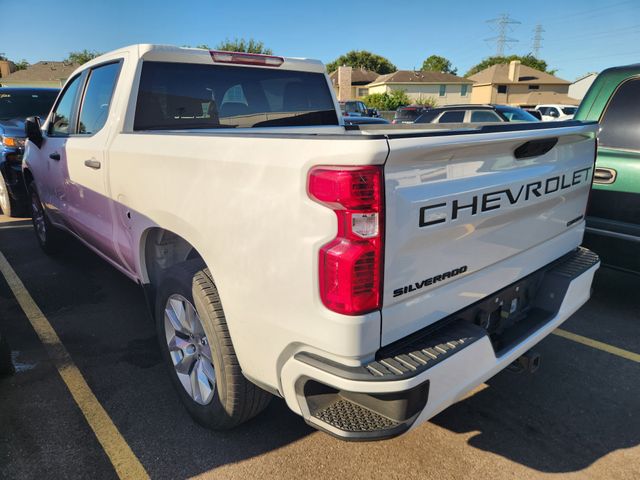 2022 Chevrolet Silverado 1500 Custom White at Monument Chevrolet