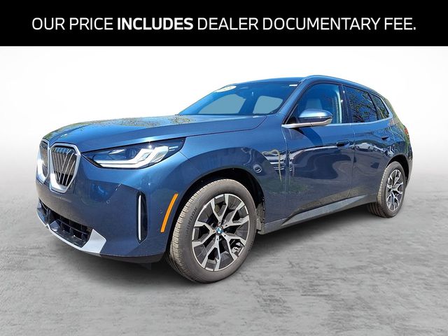 Arctic Race Blue Metallic 2026 BMW X3 SUV / Crossover All-Wheel Drive 8-Speed Automatic