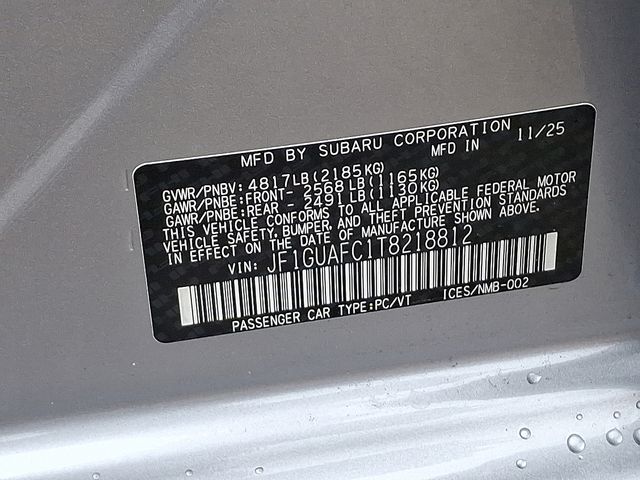 new 2026 Subaru Impreza car, priced at $29,145