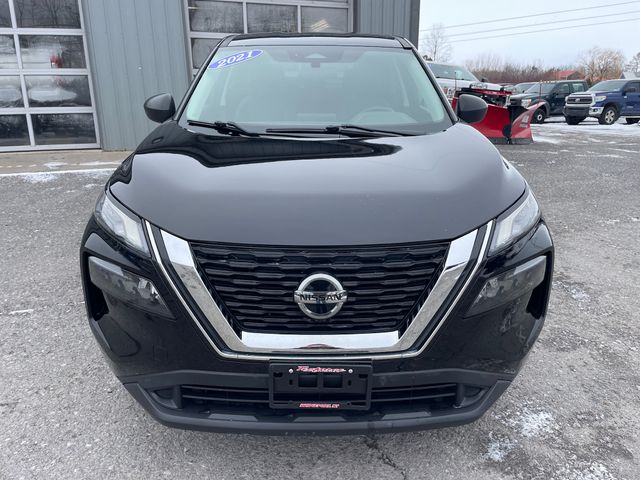 2021 Nissan Rogue S - Super Black exterior view 2