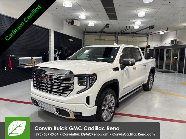 Summit White 2023 GMC Sierra 1500 Pickup Truck Four-Wheel Drive Automatic