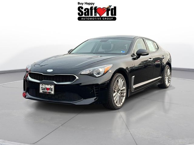 Aurora Black 2018 Kia Stinger Sedan Rear-Wheel Drive 8-Speed Automatic