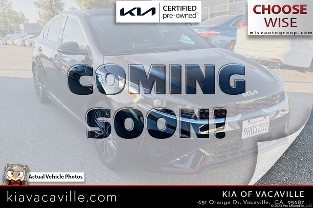 Aurora Black Pearl 2023 Kia Forte GT-Line FWD Sedan Front-Wheel Drive Continuously Variable Transmission