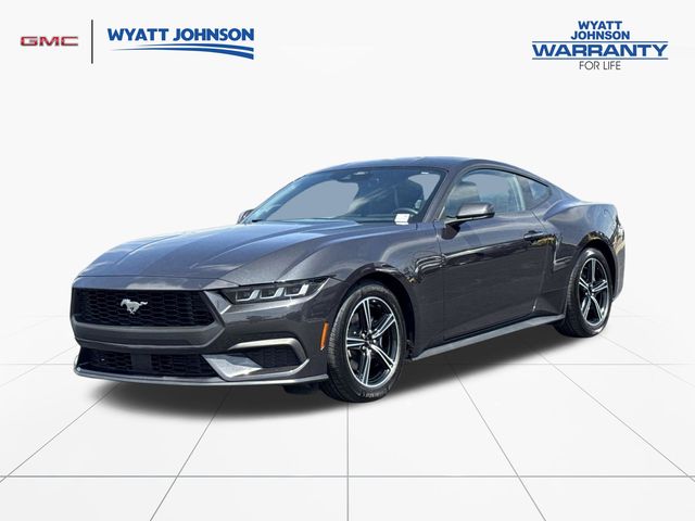 Gray Metallic 2024 Ford Mustang EcoBoost Fastback RWD Coupe Rear-Wheel Drive Automatic