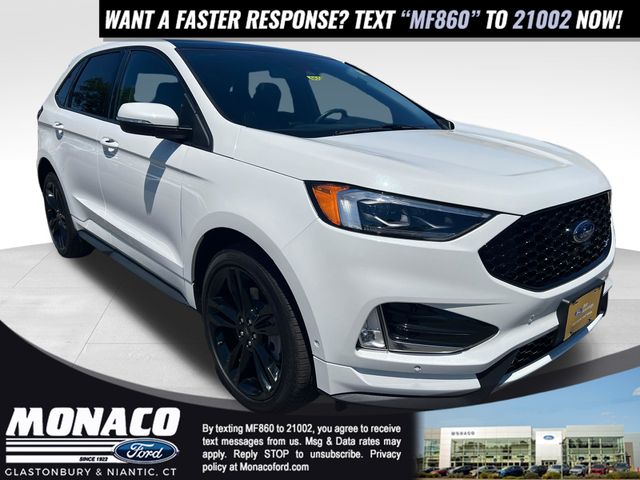 White Metallic 2024 Ford Edge SUV / Crossover All-Wheel Drive 7-Speed Automatic