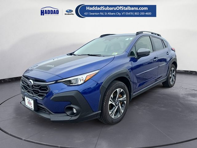 Sapphire Blue Pearl 2024 Subaru Crosstrek Premium AWD SUV / Crossover All-Wheel Drive Continuously Variable Transmission