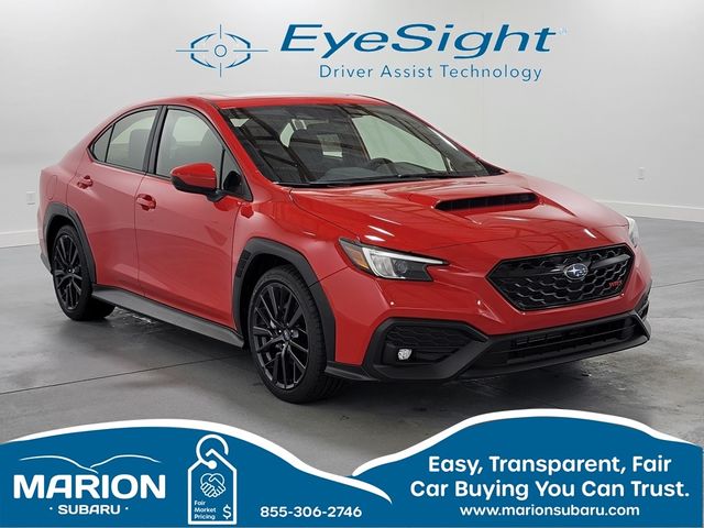 Ignition Red 2025 Subaru WRX Sedan All-Wheel Drive 6-Speed Manual