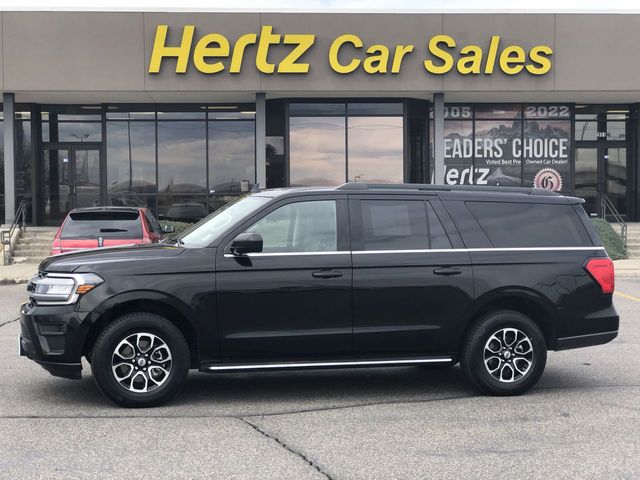 Agate Black Metallic 2023 Ford Expedition MAX XLT 4WD SUV / Crossover Four-Wheel Drive Automatic