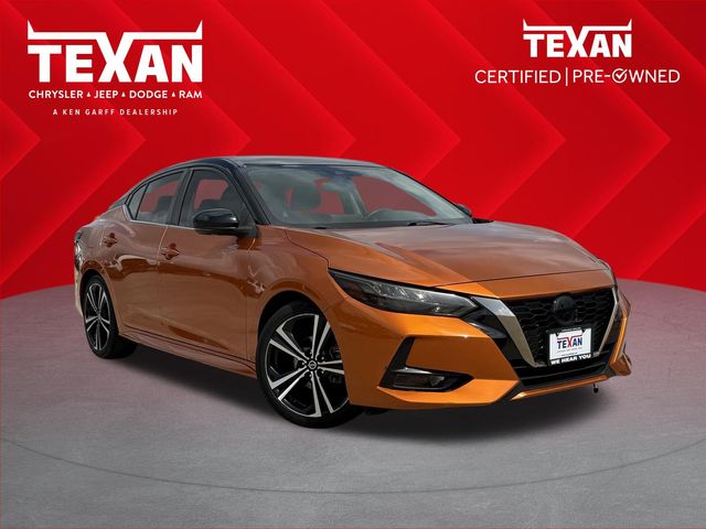 2022 Nissan Sentra SR Orange at Shottenkirk Kia Fort Bend