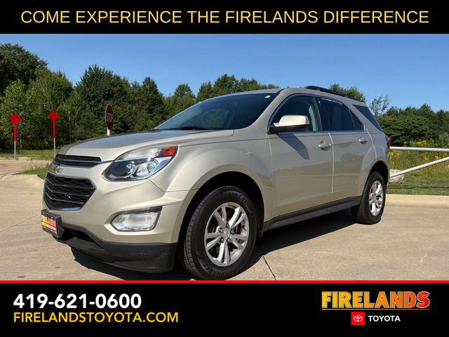 Champagne Silver Metallic 2016 Chevrolet Equinox SUV / Crossover Front-Wheel Drive 6-Speed Automatic Overdrive