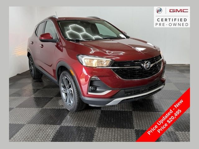 Cinnabar Metallic 2023 Buick Encore GX SUV / Crossover Front-Wheel Drive Automatic