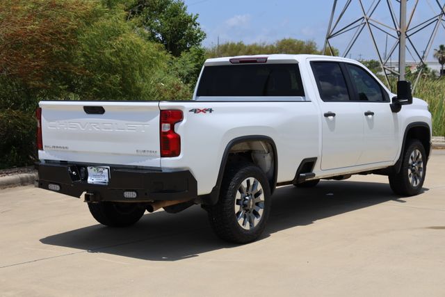 2023 Chevrolet Silverado 2500HD Custom White at Martin Chrysler Dodge Jeep Ram