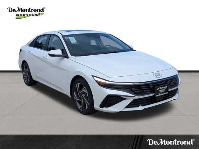 2026 Hyundai Elantra Limited White at Baytown Hyundai