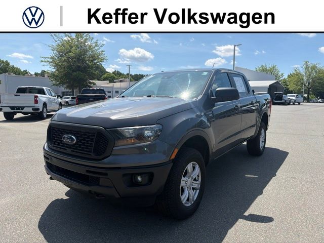 Gray (Magnetic) 2019 Ford Ranger XL SuperCrew 4WD Pickup Truck Four-Wheel Drive Automatic