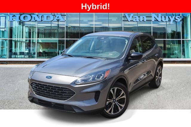 Gray Metallic 2022 Ford Escape Hybrid SUV / Crossover All-Wheel Drive Continuously Variable Transmission