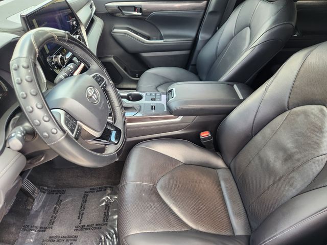 2025 Toyota Highlander Limited Beige at Toyota of Victoria