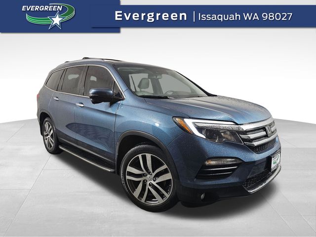 Black (Obsidian Blue Pearl) 2016 Honda Pilot Touring AWD SUV / Crossover All-Wheel Drive 9-Speed Automatic