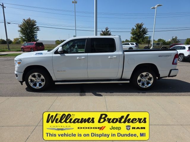 2021 Ram 1500 Big Horn/Lone Star - Bright White Clearcoat exterior view 12