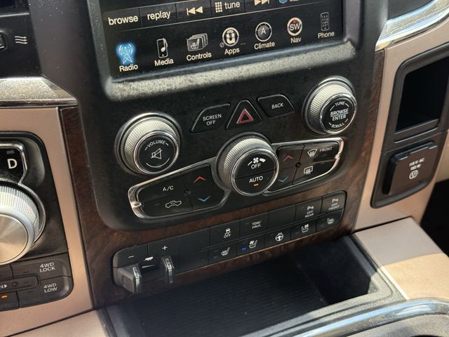 2017 Ram 1500 Laramie Longhorn White at DeMontrond Auto Country