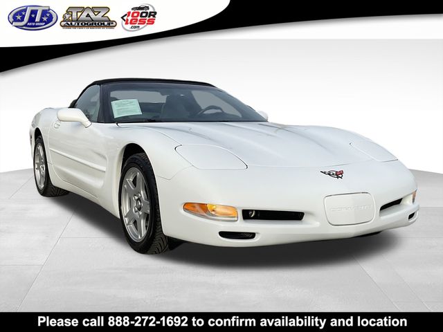 Arctic White 1998 Chevrolet Corvette Convertible RWD Convertible Rear-Wheel Drive 4-Speed Automatic