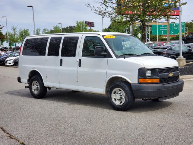 Summit White 2016 Chevrolet Express 2500 LS RWD Van Rear-Wheel Drive 6-Speed Automatic Overdrive