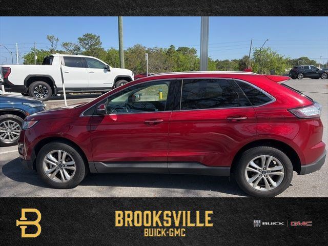 Ruby Red Metallic Tinted Clearcoat 2018 Ford Edge Titanium SUV / Crossover Front-Wheel Drive 6-Speed Automatic