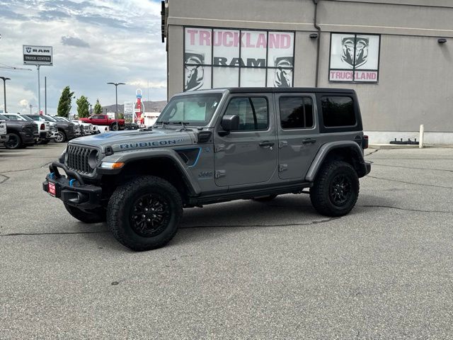 Sting-Gray Clearcoat 2023 Jeep Wrangler 4xe SUV / Crossover Four-Wheel Drive 8-Speed Automatic