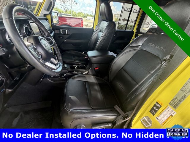 2023 Jeep Wrangler Sahara 4xe Yellow at Bayway Chrysler Dodge Jeep Ram